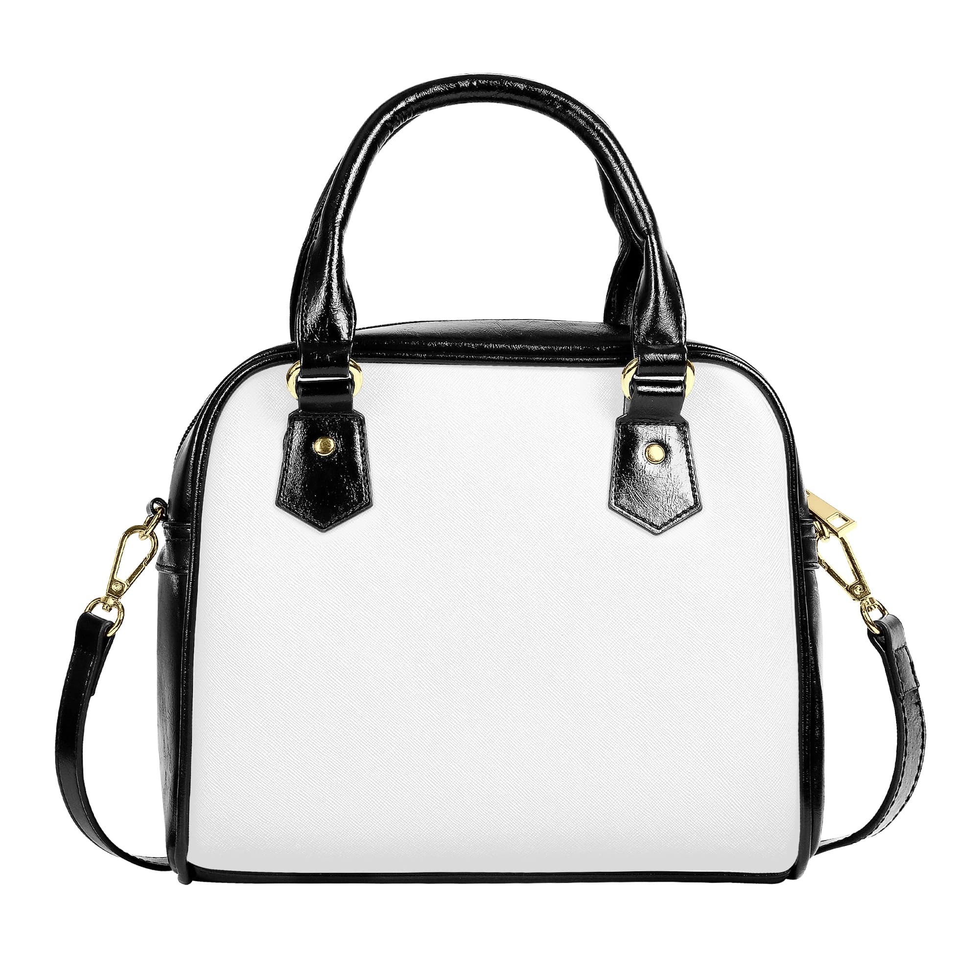 Handbag with detachable shoulder strap