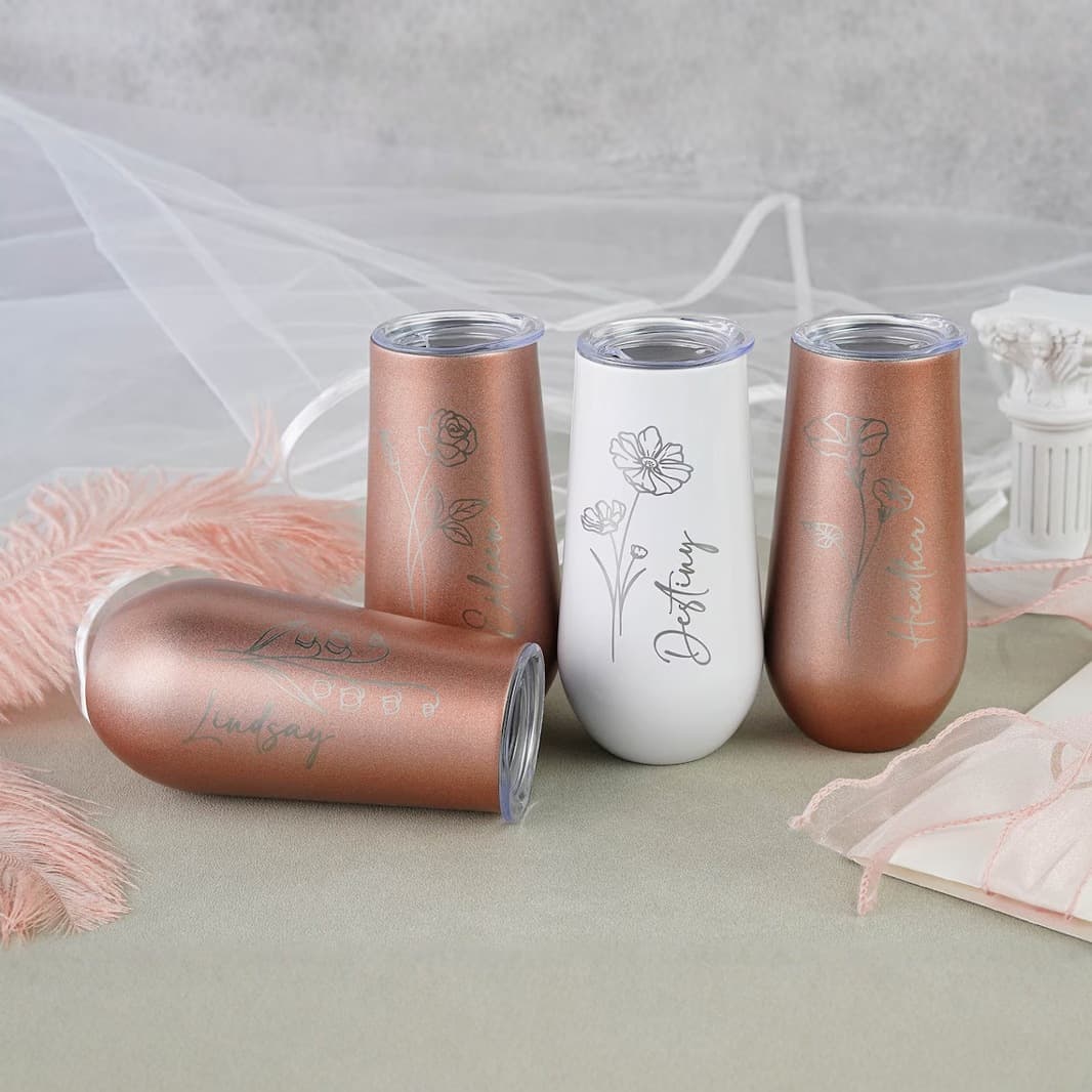 Personalized insulated water bottle (with lid)