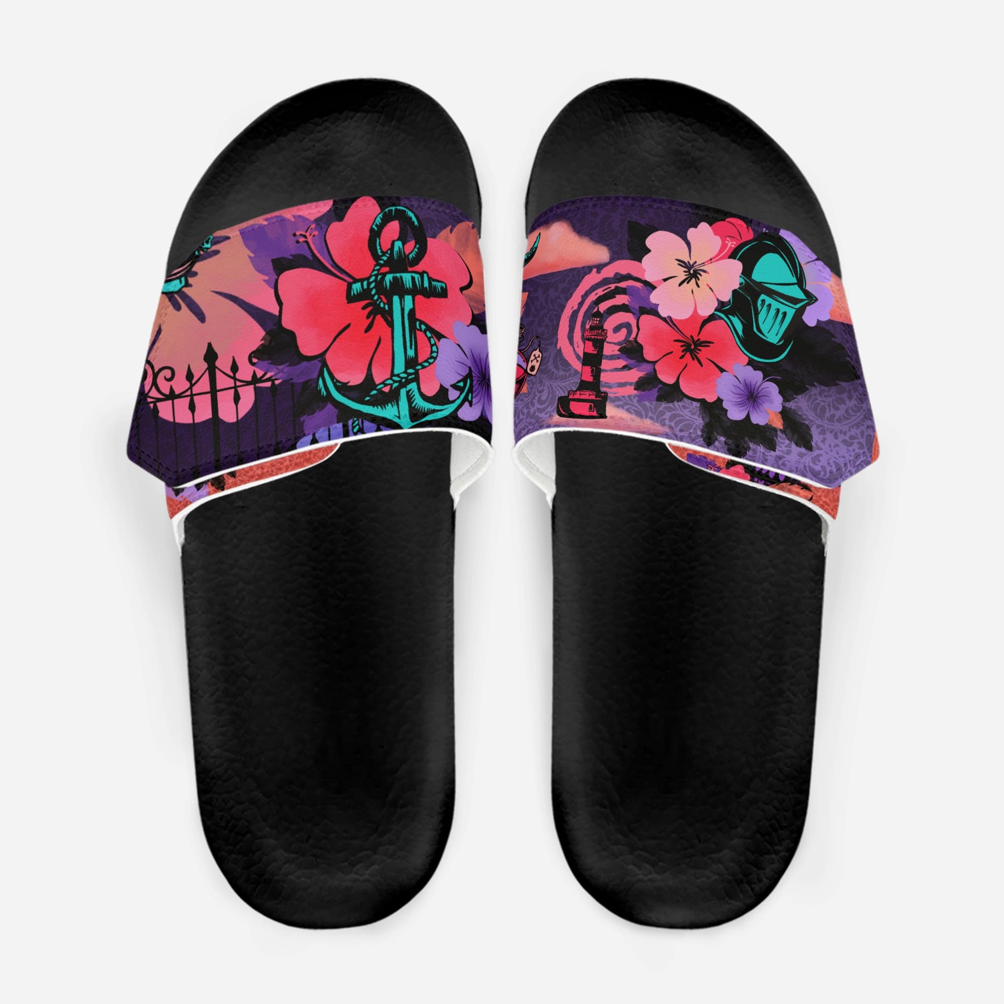 Velcro slippers