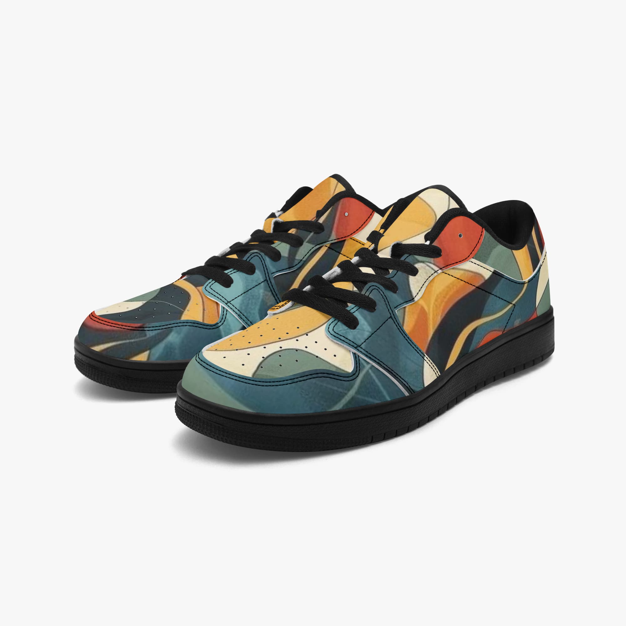 Low Top Leather Shoes